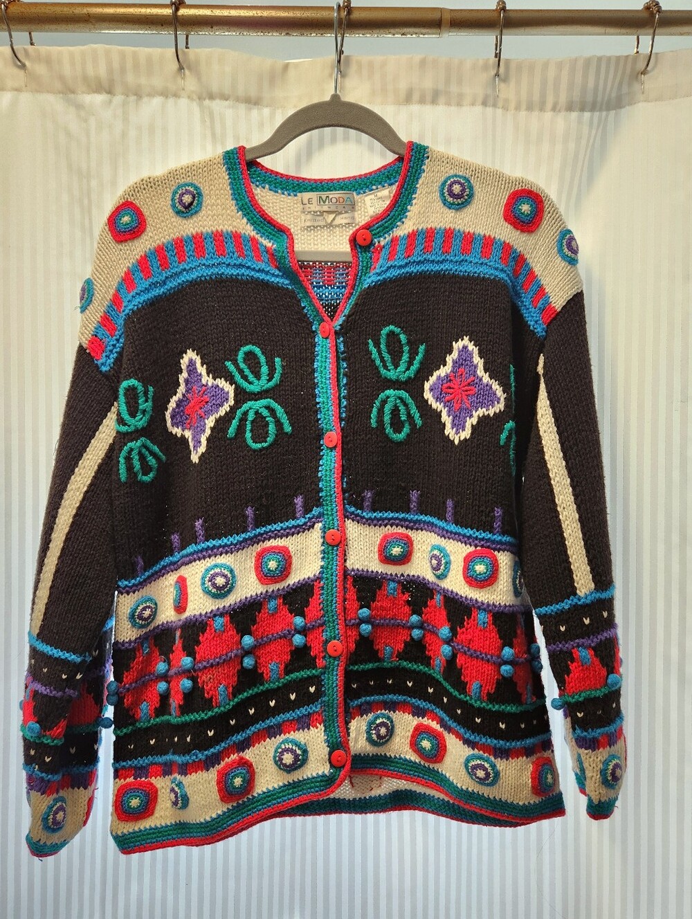Vintage Funky Holiday Sweater